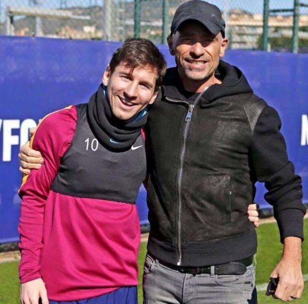 Messi és Eros Ramazotti